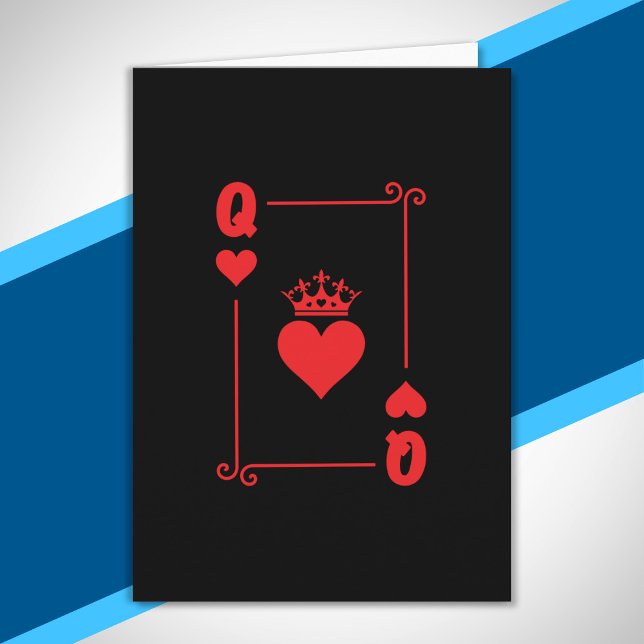 Matching Couples Halloween Costume Queen of Hearts Card (Creator Uploaded)