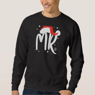 Matching Couples Mr Mrs Wedding Christmas Ugly San Sweatshirt