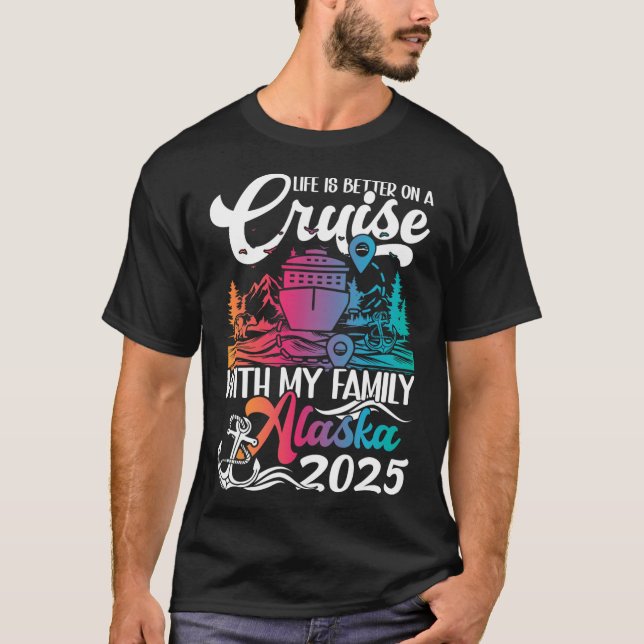 Matching Family Alaska Cruise Trip Family Vacay -  T-Shirt (Front)