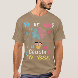 matching family baby party Gender reveal he or she T-Shirt