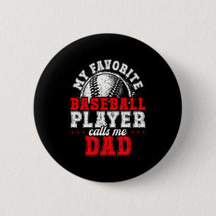 Matching Family Baseball Gift Dad Team Photo Fathe 6 Cm Round Badge