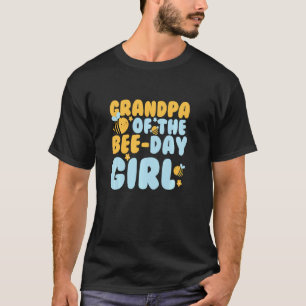 Matching Family Bee Hive Theme Birthday Tee Grandp