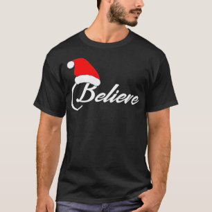 Matching Family Believe Christmas Pajama PJ Christ T-Shirt