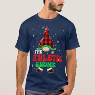 Matching Family Buffalo Plaid The Athletic Gnome C T-Shirt