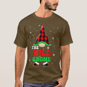 Matching Family Buffalo Plaid The Wild Gnome Chris T-Shirt