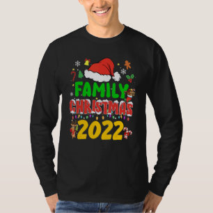 Matching Family Christmas 2022 Team Santa Elf Squa T-Shirt