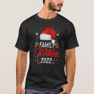 Matching Family Christmas 2022 Team Santa Elf Squa T-Shirt