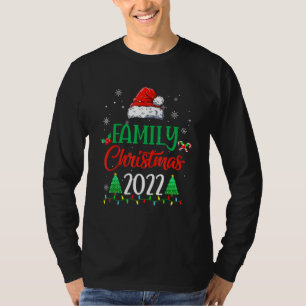Matching Family Christmas 2022 Team Santa Elf Squa T-Shirt
