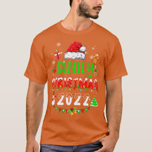 Matching Family Christmas 2022 Team Santa Elf Squa T-Shirt