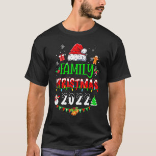 Matching Family Christmas 2022 Team Santa Elf Squa T-Shirt