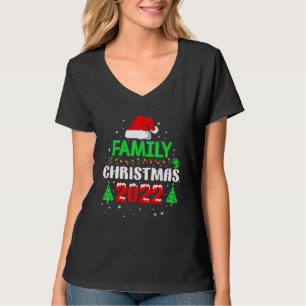 Matching Family Christmas 2022 Team Santa Elf Squa T-Shirt