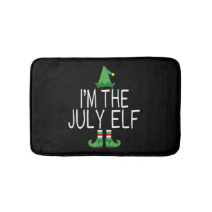 Matching Family Christmas In July Funny Bath Mat
