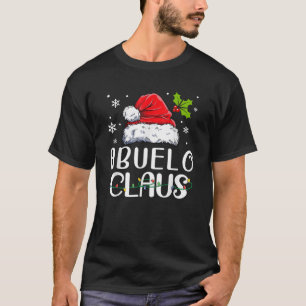 Matching Family Christmas Pajamas Xmas Lights Abue T-Shirt