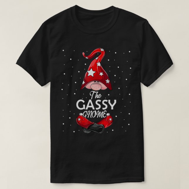Matching family Christmas shirts Funny Gift Gassy  (Design Front)