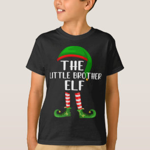 Matching Family Christmas The Little Brother Elf T-Shirt