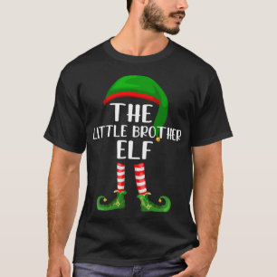 Matching Family Christmas The Little Brother Elf T-Shirt