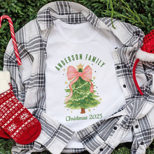 Matching Family Christmas Tree Shirts
