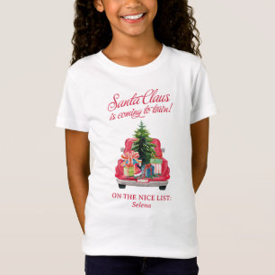 Matching Family Christmas Vintage Red Truck T-Shirt