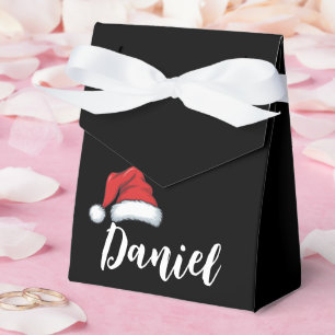 Matching Family Christmas Xmas Personalised Name  Favour Box