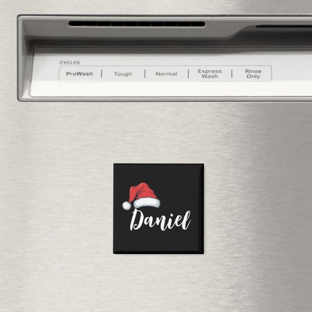 Matching Family Christmas Xmas Personalised Name  Magnet (In Situ (Dishwasher))