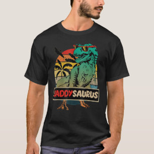 Matching Family Daddysaurus Rex Father's Day Dad T-Shirt