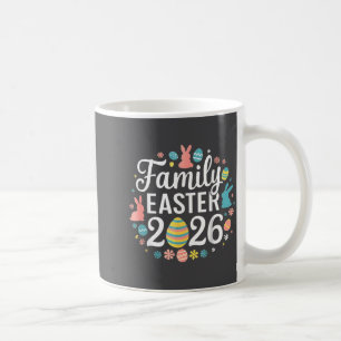 Matching Family Easter 2026 Group Bunny Egg  Coffee Mug