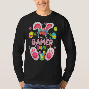 Matching Family Easter I'm The Gamer Bunny T-Shirt