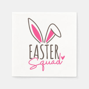 Matching Family Easter Squad Napkin