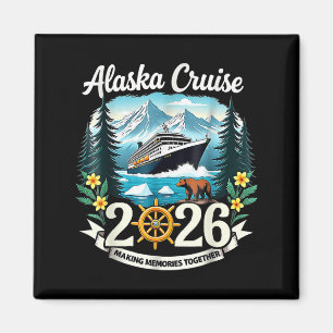 Matching Family Friends And Group Alaska Cruise 20 Magnet
