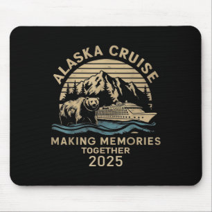 Matching Family Friends And Group Alaska Cruise 20 Mouse Mat