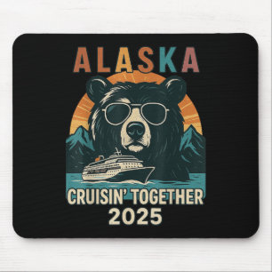 Matching Family Friends And Group Alaska Cruise 20 Mouse Mat