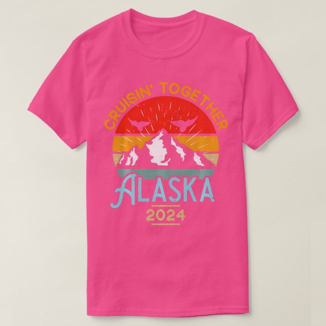 Matching Family Friends And Group Alaska Cruise 20 T-Shirt (Design Front)