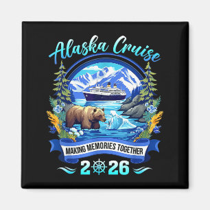 Matching Family Friends And Group Alaskan Alaska C Magnet