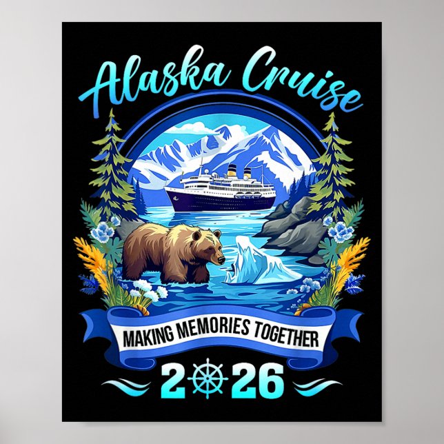 Matching Family Friends And Group Alaskan Alaska C Poster (Front)