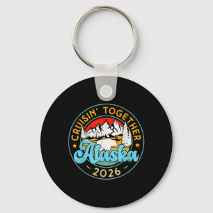 Matching Family Friends and Group Alaskan Alaska Key Ring
