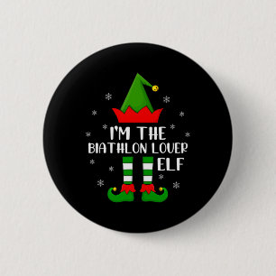 Matching Family Funny I'm The Biathlon Lover Elf C 6 Cm Round Badge