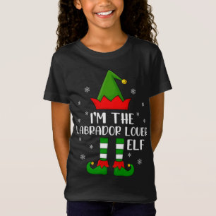 Matching Family Funny I'm The Labrador Lover Elf C T-Shirt