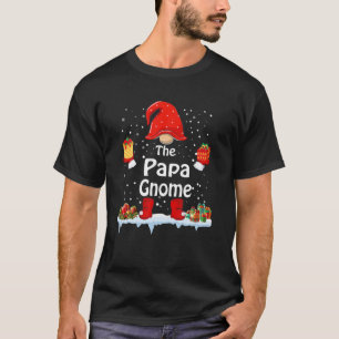 Matching Family Funny The Papa Gnomes Christmas T-Shirt