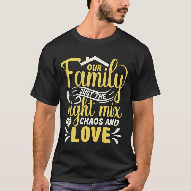Matching Family Gathering Reunion Party Our Family T-Shirt (Front)