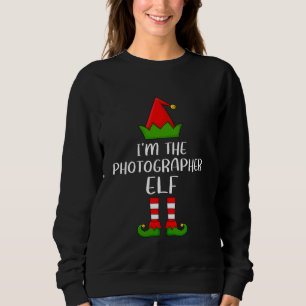 Matching Family Group I'm The Photographer Elf Chr Sweatshirt