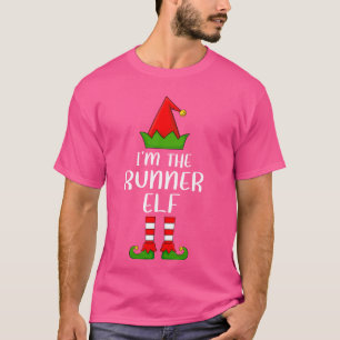 Matching Family Group I'm The Runner Elf Christmas T-Shirt