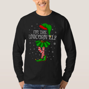 Matching Family Group I'm The Unicorn Elf Christma T-Shirt