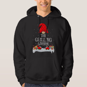 Matching Family Group The Grilling Gnome Christmas Hoodie