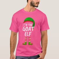 Matching Family I'm Goat Elf Christmas