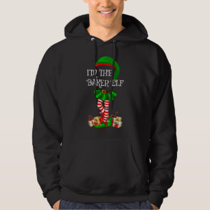 Matching Family I'm The Baker Elf Christmas Hoodie