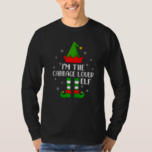 Matching Family I'm The Cabbage Elf Christmas T-Shirt