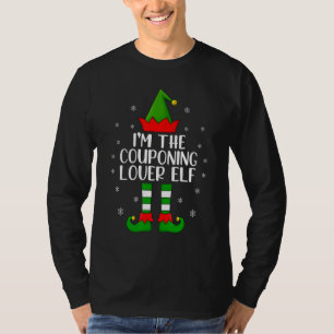 Matching Family  I'm The Couponing  Elf Christmas T-Shirt
