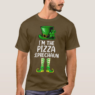 Matching Family Im The Pizza Leprechaun St Patrick T-Shirt
