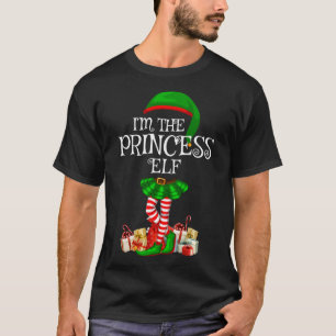Matching Family I'm The Princess Elf Christmas T-Shirt