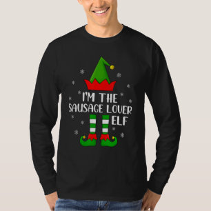 Matching Family I'm The Sausage Elf Christmas T-Shirt